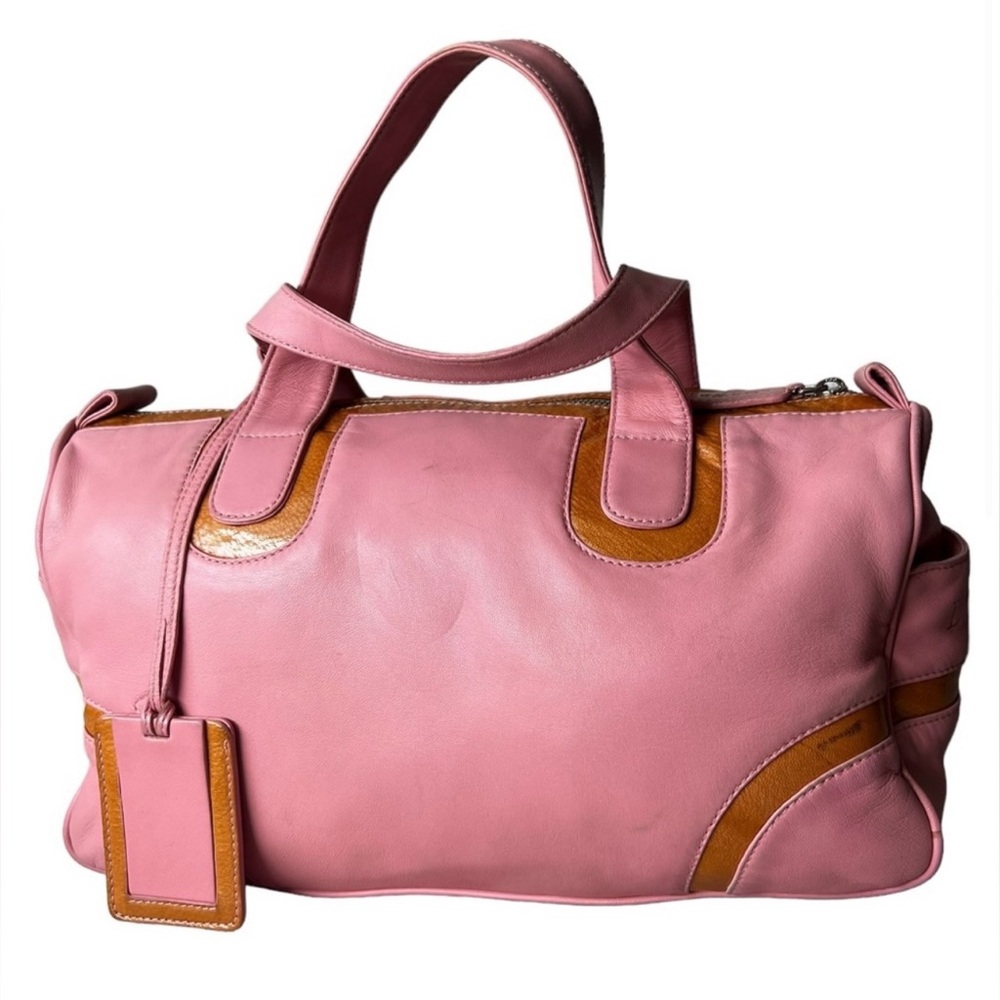 Loewe pink Leather Handbag